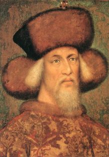 Portrait_of_Emperor_Sigismund_of_Luxembourg by Pisanello, 1433