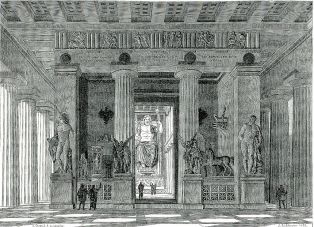 Zeus temple in Olympia