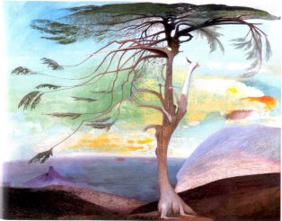 Lonely Cedar by Csontváry Kosztka Tivadar