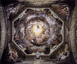 Assumption of the Virgin by Coreggio