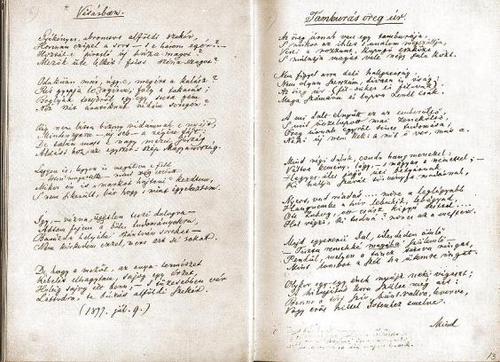 facsimile (Janos Arany)