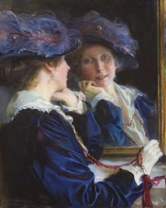 Mrs Philip de László/ Fólöpné/ Lucy Madeleine Guinness