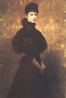 Elizabeth von Wittelsbach by Gyula Benczur