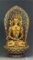 Gilt bronze Bodhisattva, Qing Dynasty