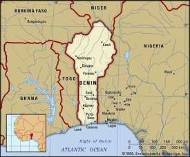 Benin Map