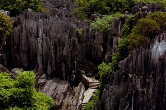 stone Forest in Kunming (China)