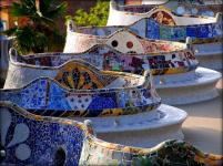 Güell- Park by Antoni Gaudi (Barcelona)