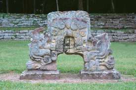 Mayan altar in Copan