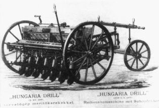 "HUNGARIA DRILL" drill with immersion wheels