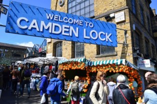 Camden Lock Market in London