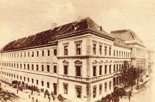 Nagyenyed College in old picture