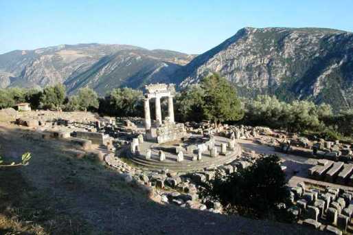 The ruins of Olympia