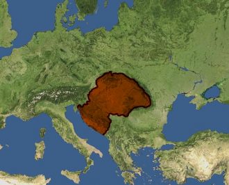 The Kingdom of Hungary at the end of the 12th century