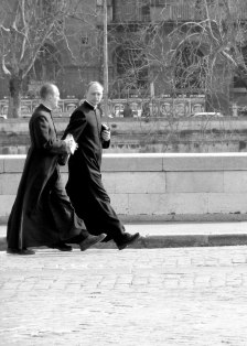 catholic priests in Rome 