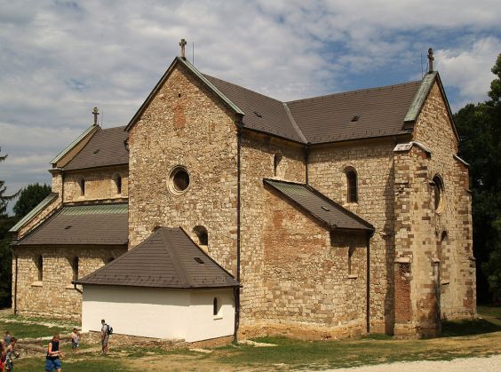 The monastery church of the Cistercian abbey of Bélapátfalva was consecrated in 1232