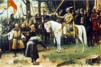 Mihály Munkácsy: Conquest (detail)