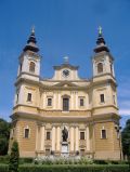 The Roman Catholic Cathedral in Oradea