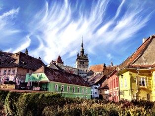 Sighisoara, historical castle district