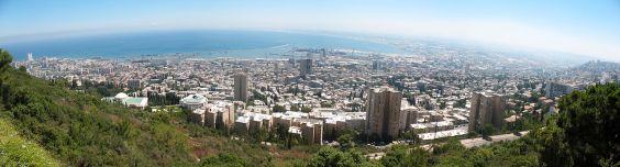 Haifa Panorámafelvétel Haifa Panorama