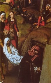 Hans Memling (1433-1449): The Burial of Jesus