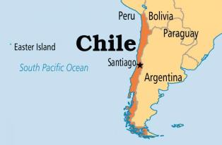 Location of Chile