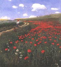 Pál Szinyei Merse: Poppy Field (1902)