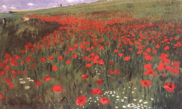 Pál Szinyei Merse: Poppy Field (1896)