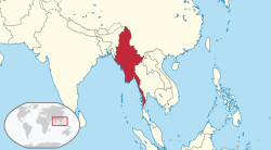 Myanmar in Map