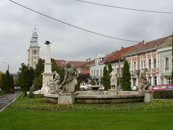 Székelyudvarhely – Városháza tér Odorheiu Secuiesc , Town Hall Square