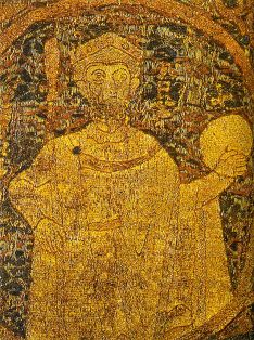 The only surviving contemporary depiction of King Stephen of Hungary