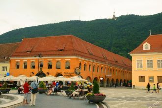 The Hirscher house was built in 1545 in Brasov
