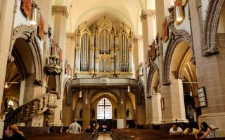 Inside Black Church in Brasov