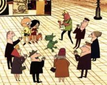 From the cartoon of Gyula Macskássy