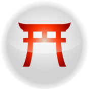 Shinto torii icon