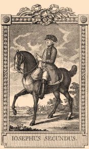 King Joseph on horseback