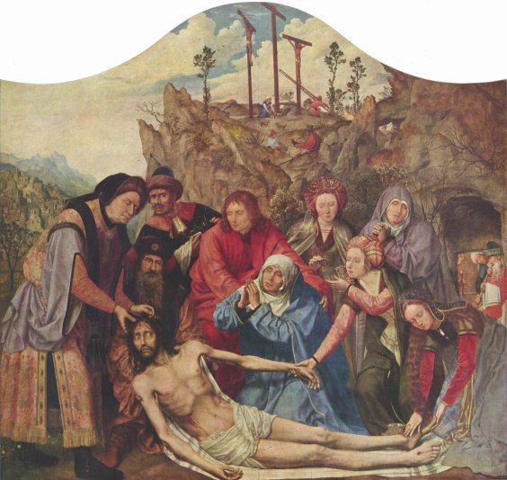 Lamentation of Christ by Quentin Matsys