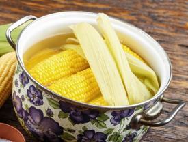 Cooking corn