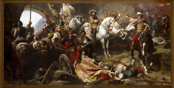 Recapture of Budavar by Gyula Benczúr