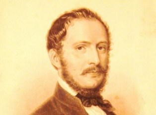 Hungarian poet Mihály Tompa