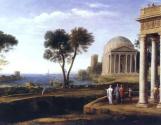Aeneas in Delos painting by Claude Lorrain