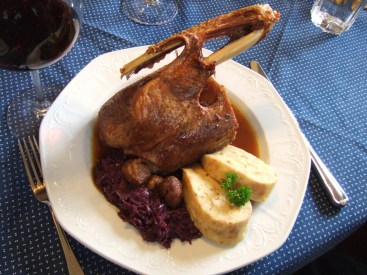 Saint Martin's day roast goose