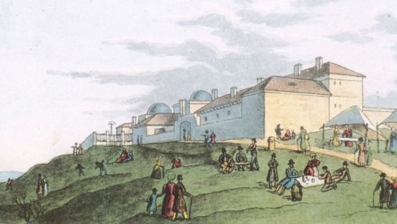 1839 táján, Gellérthegy, a csillagvizsgáló