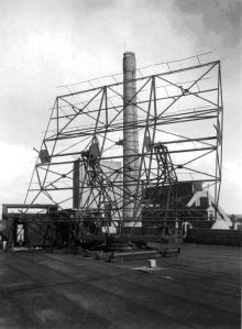 Az 1946-os Hold-radar-kísérlet antennája