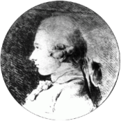 Donatien Alphonse François de Sade márki, Marquis de Sade francia író, filozófus. A köztudatba mint bomlott elme, erotomán-pszichopata személyiség vonult be, az ő nevéből ered a „szadizmus” szavunk.