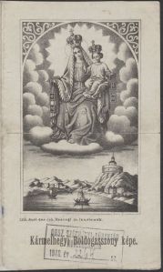 Kármelhegyi Boldogasszony képe