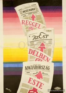 Baja Benedek: reggel, délben,este, az Est, Magyarország