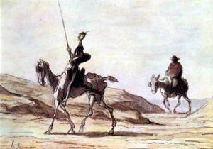 Daumier: Don Quijote