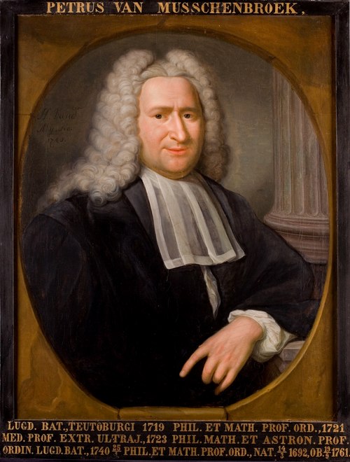Pieter van Musschenbroek holland fizikus